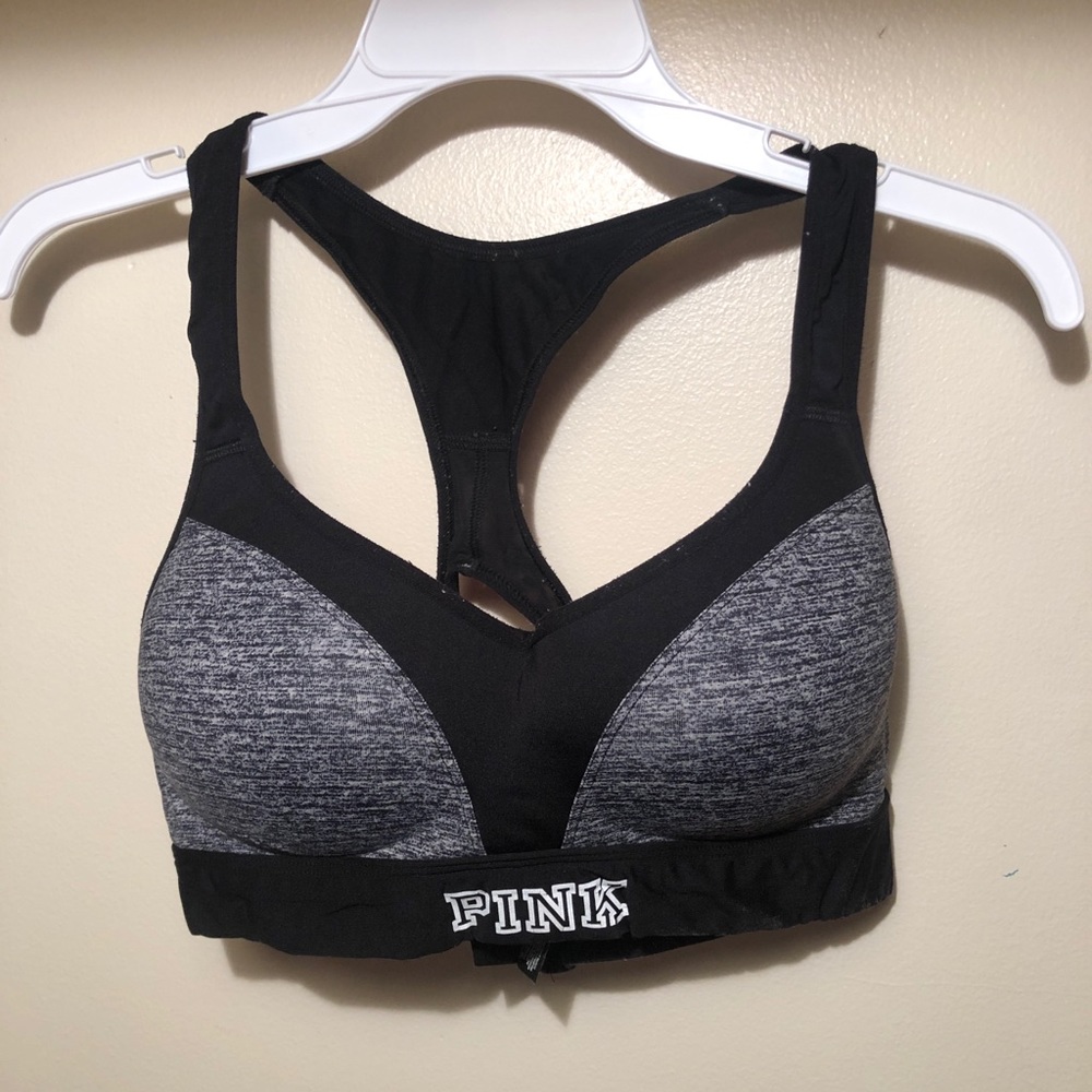 PINK ultimate push-up sports bra